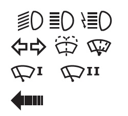 Steering Column Switch COBO - multi function left - 2014887