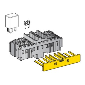 Module component MINIVAL / MICRO RELAIS module gray - including secondary lock 
