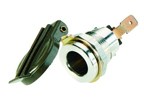 Socket with cover 6.00734.300 