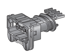 J.P.T. CONNECTOR JPT black - 4-pin. 