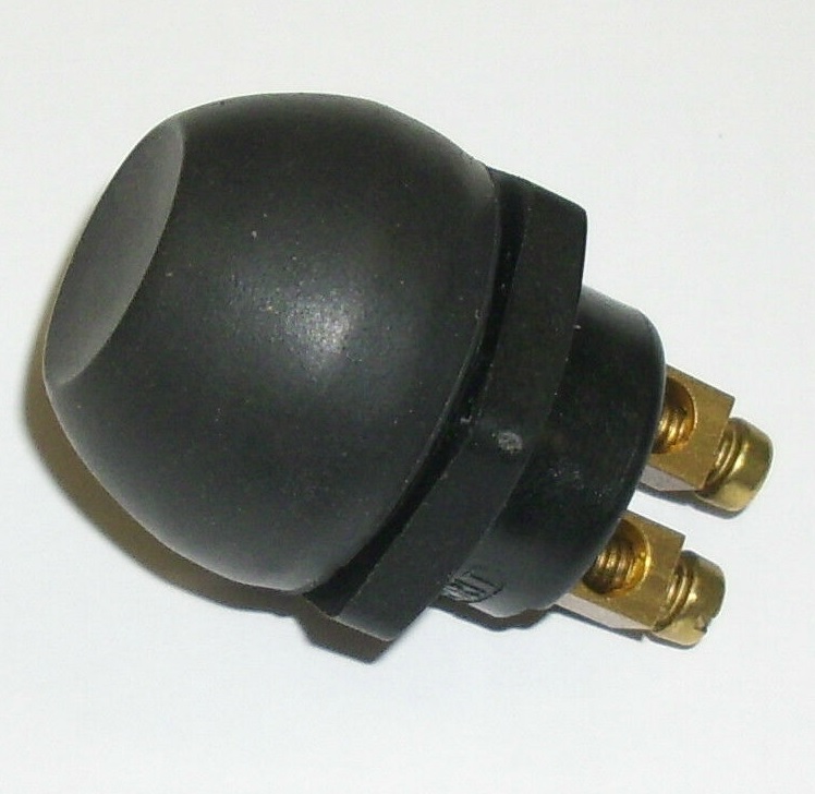 Solenoid Starter Switch - with black rubber cap - screw terminals 