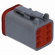 Deutsch Housing for Female Terminals 6-pin (DT) C015