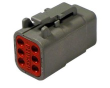 Deutsch Housing for Female Terminals 6-pin (DTM)