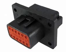 Deutsch Housing for Male Terminals 12-pin (DT) Coding A - flange