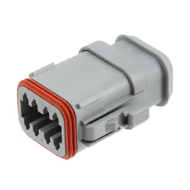 DEUTSCH socket housing 8-pin DT series - without wedgelock - version E008
