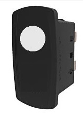 Carling Illuminated Indicator Contura V - LED 1 amber / Icon "glow wire"