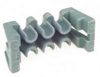 Secondary Lock - Metri-Pack 150 - 6-pin - sealed - grey