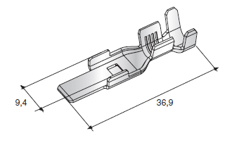 F630E & M630 M630; Cable cross section: 6-8; Material: Cu-Sn 