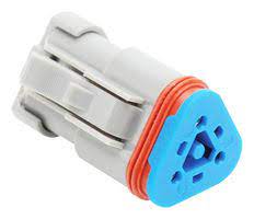 AMPHENOL Socket Housing 3-pole AT-Series 14-20AWG with Resistor 120Ohm