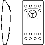Contura II Rocker - ship steering wheel