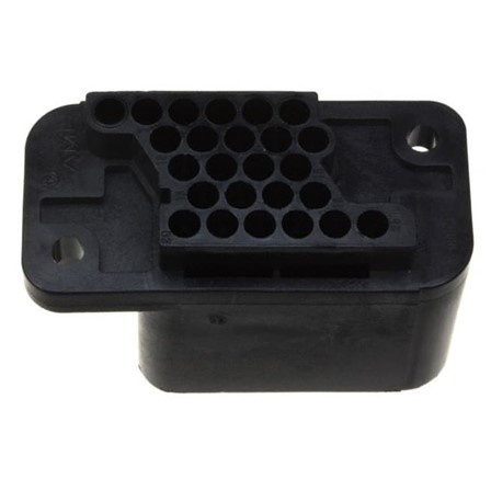 Connector housing HSG 25-way - black - METRIMATE pin