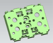 Fuseholder module for CVEP frame system - combinable for 2 x Mega/1 x Mega 4 x Midi/6 x Midi - without Cover and System frame (optional)