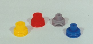 For SEAL CONNECTORS rubber; Cable cross-section: 16,0mm² ; Material: silicone; red