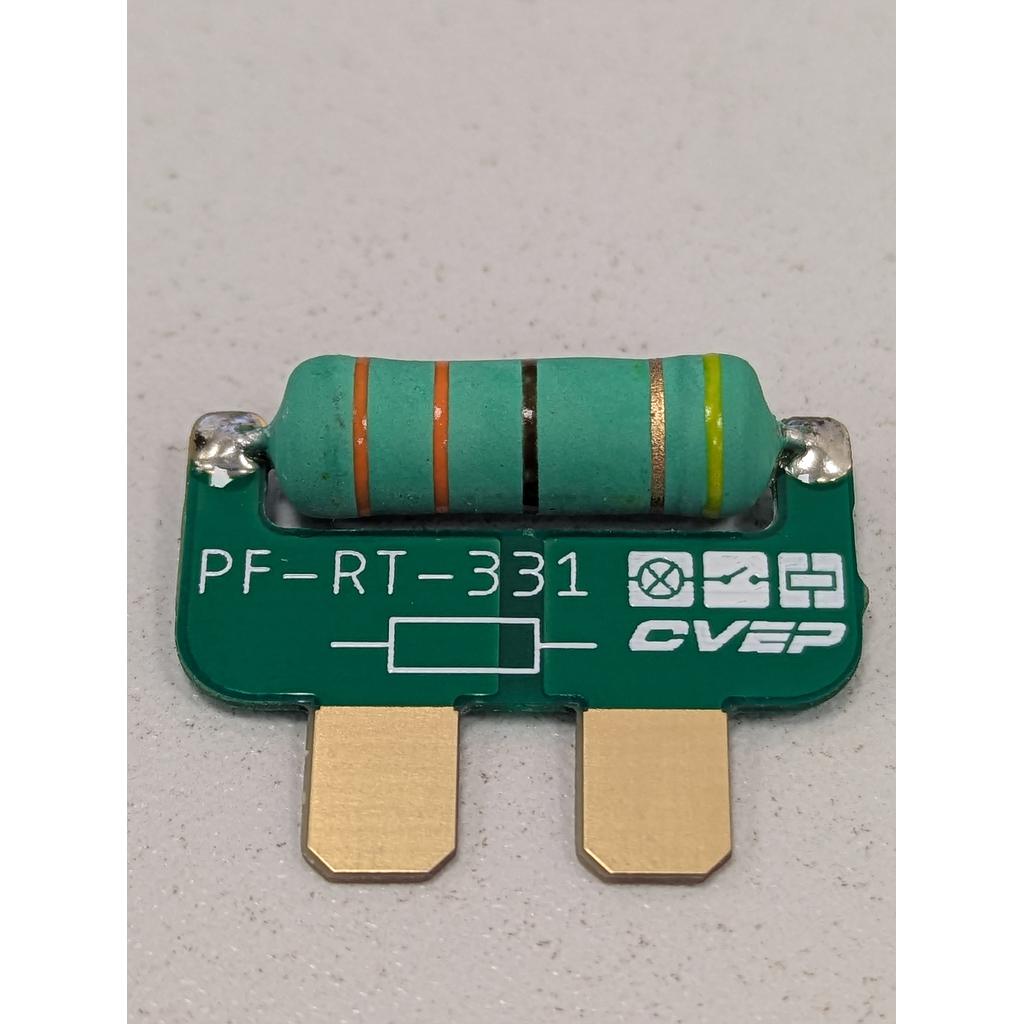 Resistor 330 Ohm in UNI-Fuse Version