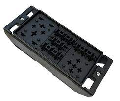 Fuse holder module - (11 x UniVal / UniOTO fuse, 1 x mini relay Closer, 1 x power relay, 2 x MaxiVal / MaxiOTO Fuse)