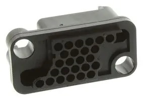 Connector housing HSG 25-way - black - METRIMATE socket