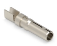 AMP Crimp Terminal Multimate Powerband Size 8 - Circular Connector Female - 14-12 AWG (2-3mm²) - silver plated - reel 1500 pcs.