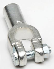 Battery clamp (-) - crimp barrel M6 - 120mm² 