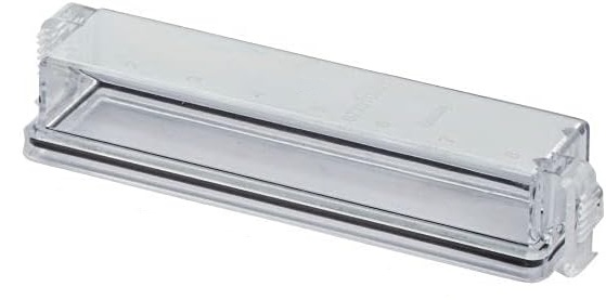 Cover for Fuse Box UniVal/normOTO - 8-way - transparent