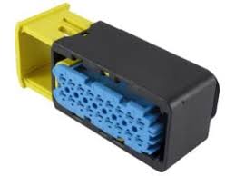 18-pin connector housing AMP MCP1.5K, REC HSG, ASSY 