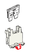 Inline - UniVal fuse holder 