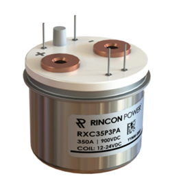 High Voltage Contactor - 350A - 1000Vdc - Coil/Nominal Voltage: 12V - (PCB Connection) - NO Contact