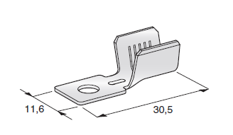 MIDI - Cable cross-section 10-16mm² - M5 hole - Material: CuZn-Sn - Coil 800 pcs.