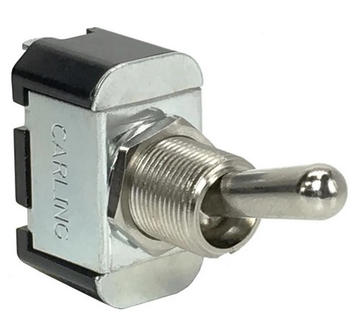 [2FA53-73/.187TABS] Carling Toggle Switch ON-NONE-OFF - F-Series 1-way