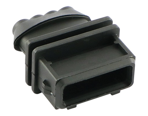 [JPT-4410655-M] Junior Power Timer Connector - JPT - black - male - 4-way
