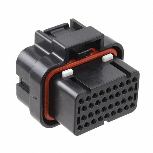 [4-1437290-0] Connector housing HSG PLG 034C KEY:1