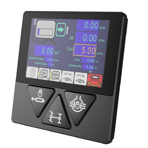 [CANDi4T] CVEP CANDi4T - Display 3.5’ - Touch - 3 x Switches - Housing: Aluminium black