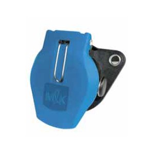 [6.64000.000] Trailer plug 24 V, 15-pin, ABS/EBS, parking socket for plug, to ISO 12 098 / ISO 7638, with blue cover
