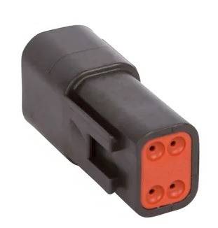 [DT04-4P-CE02] Deutsch Housing for Male Terminals 4-pin DT-series - Version CE02