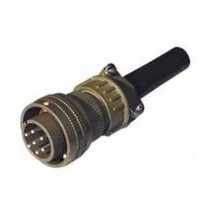[5.05243.001] Military plug according to VG 95 234, plug with contact pins, for a maximum of 1.5 mm² cable 