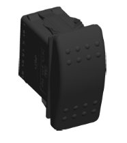 [V2B2S00B-AZC00-000] Carling Switch Contura 24V - (ON)-NONE-OFF - Without illumination - Rocker Contura II - Square Lens