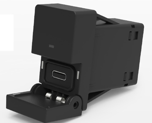 [CHG-A2A1-001] Carling USB-C Charger - CV-Series - 18W - Hinged cover - Indication LED green - IP65