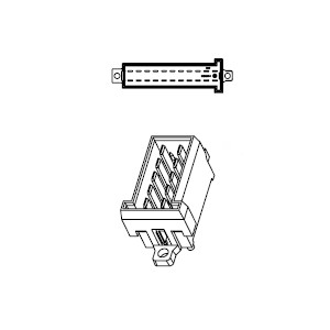 [9633571] JPT male connector 22-pin.