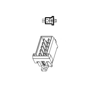 [9633575] JPT - Male connector 6-pin.