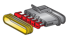 [43BL282090] Superseal 6-pin - female 