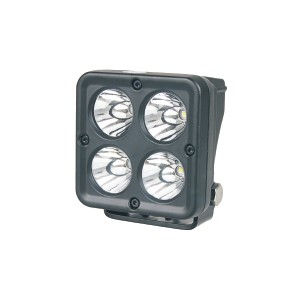 [LA.X.0023] Arbeitsscheinwerfer LED 40 W - Quadratisch - Flood 