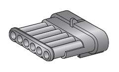 [43BL282108] Superseal, 6-pin - male 