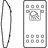 [VVA9C58-100] Contura II Actuator- worklight backside