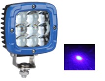 [LA.X.0001] Work light - LED (9xSMD LED) Blue light - IP68 - Spot