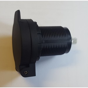 [DS2013-K] USB socket double port 4,2A ( 2 x 2,1A) hinged cover - LED lighted (green or blue)