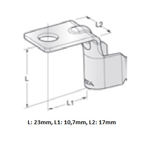 [1608380] Ring cable lug M8 - FDU G90 25-40mm² 