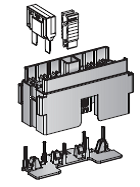 [0101470] Module component - MAXIVAL module 6-pol. - Color gray 
