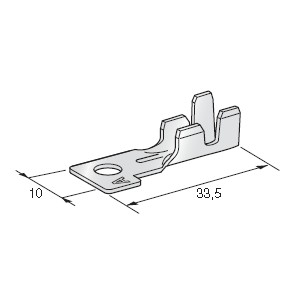 [1705616] Midi Pol.A - Cable cross section: 2.5-4mm² - Hole: M5 - Mat .: Cu-Sn 