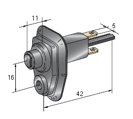 [4209530] Door contact switch - Fiat Croma / Lancia Thema 