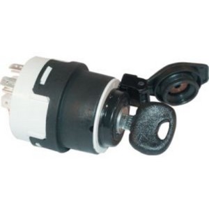 [MT10330200] Ignition switch - With flat plug connection
- For 12V and 24V
- Functions: P = Position light, 0 = Off, 1 = Ignition, 2 = Pre-warming, 3 = Start 