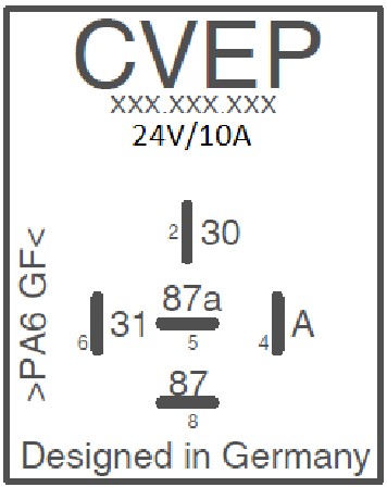 [UNI2415.5.0] Universalrelay 24V 15A programmable 5-pin